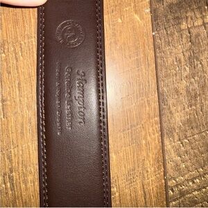 Hampton Men’s Genuine Leather Belt - Brown